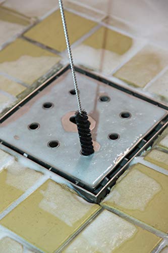 Kyowa Clean Pipe Brush, Blue, 40mm Diameter, Vikan Pipe Cleaner, 53783