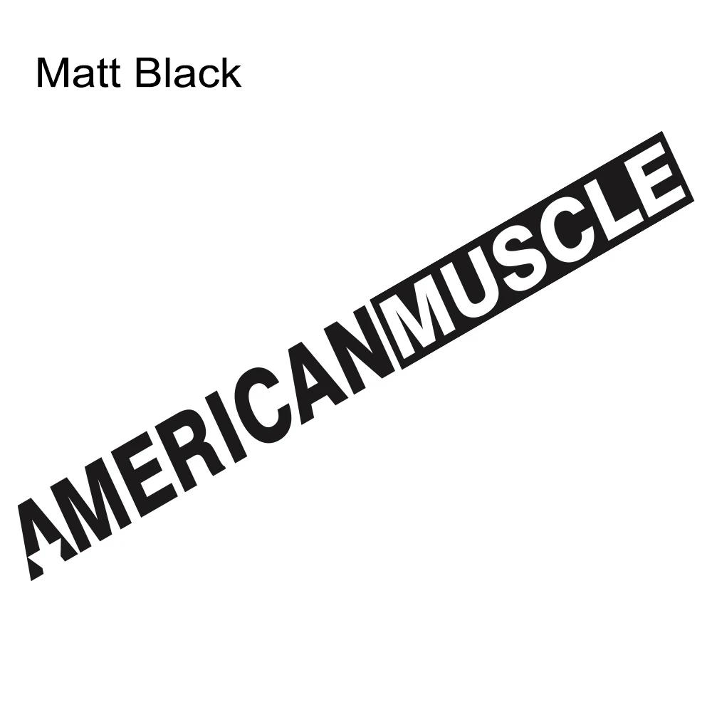 

American Muscle Slogan Car Windshield Sticker For Challenger Mustang Camaro Front Window Vinyl Decal Auto Decoration Accessories 1Pc&100x10cm