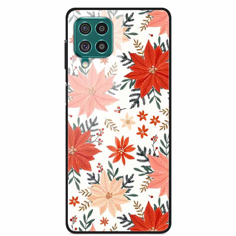 For Samsung M32 Case Tempered Glass Hard Back Cover Case For Samsung Galaxy A12 A22 M32 Phone Case Cover M 32 A 22 Funda Coque