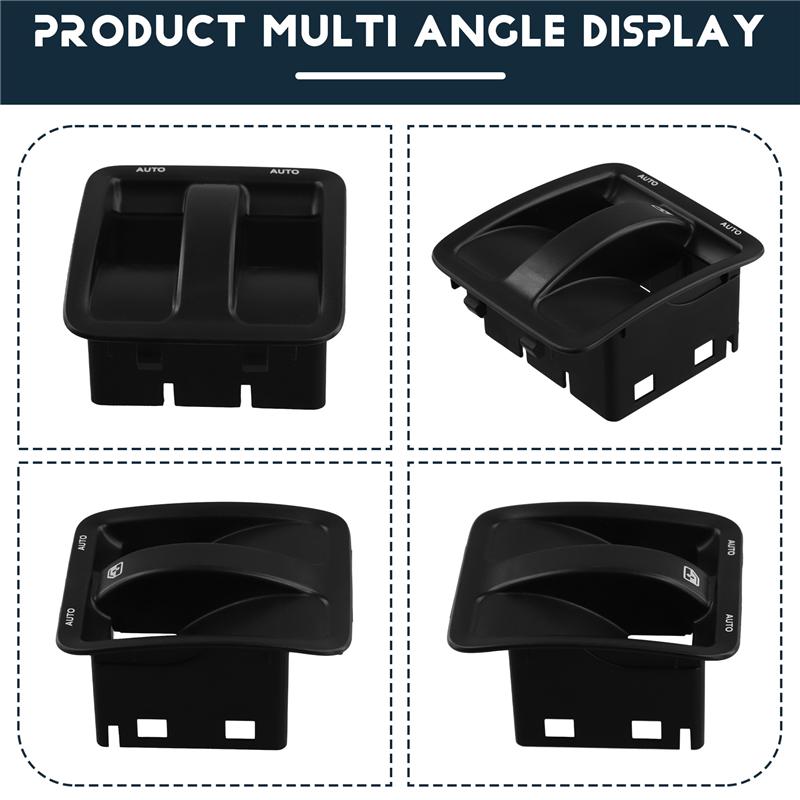 Car Dashboard Window Lock Lift Switch Panel Cover 1RP74DX9AC For Jeep Wrangler Two-Door 2011-2017-AD39 NONE чёрный