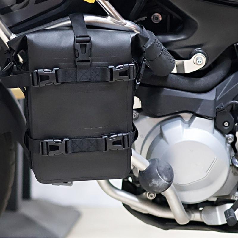 Motorcycle Waterproofed Saddles Bags Motorcycle Side Helmet Cycling Travel Bags Moisture Resistant Journey Gear