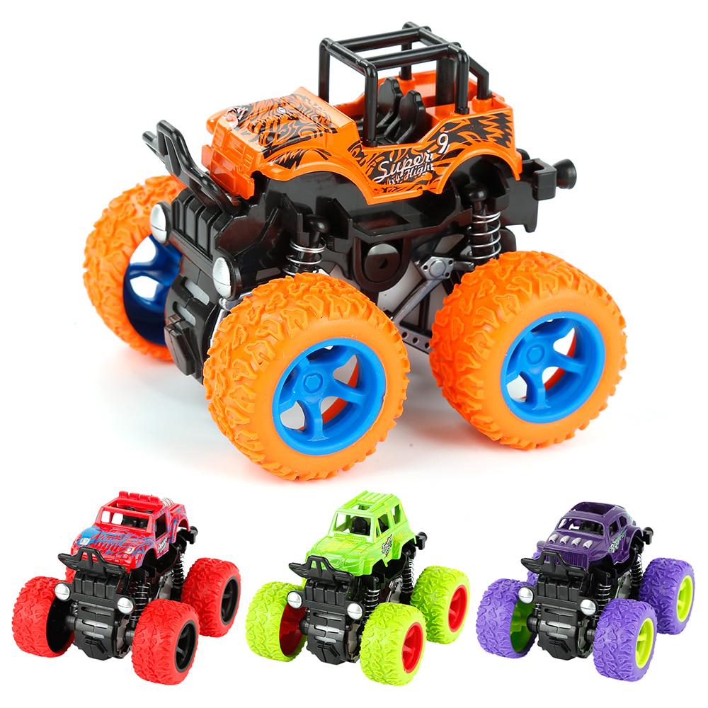 Inertia Four-Wheel-Drive off-Road Vehicle Children Simulation Model Car Anti-Shatterproof  Baby Toy