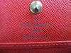 Authentic LOUIS VUITTON Epi Red Leather Coin Purse Porto Monnaie Boite #a329  Refurbished