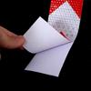 Red & White Reflective Arrow Tape for Traffic and Safety