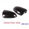 Car Rearview Mirror Cover Trim Sticker For Mercedes Benz Smart 451 453 Fortwo Forfour 2009- Auto Exterior Accessories