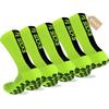 5 Pairs Non Slip Sport Soccer Socks Anti Slip Football Grip Socks for Football Basketball