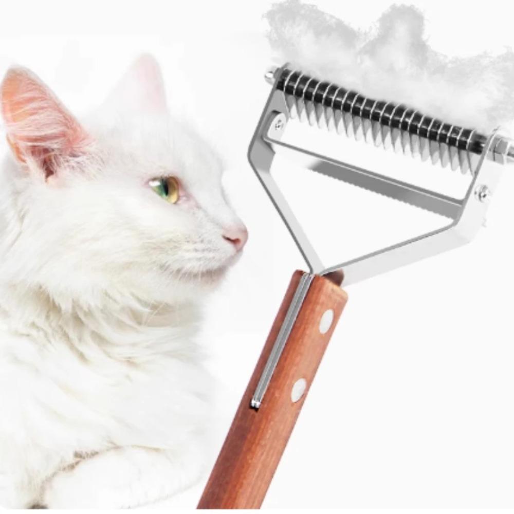 Golden Retriever Grooming Comb for Dogs, Hair Comb for Cats and Dogs, Anti-knotting Massage Comb, Non-slip Design