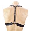 Punk Men Leather Harness Body Chest Bondage Belt Black Cosplay Erotic Belts