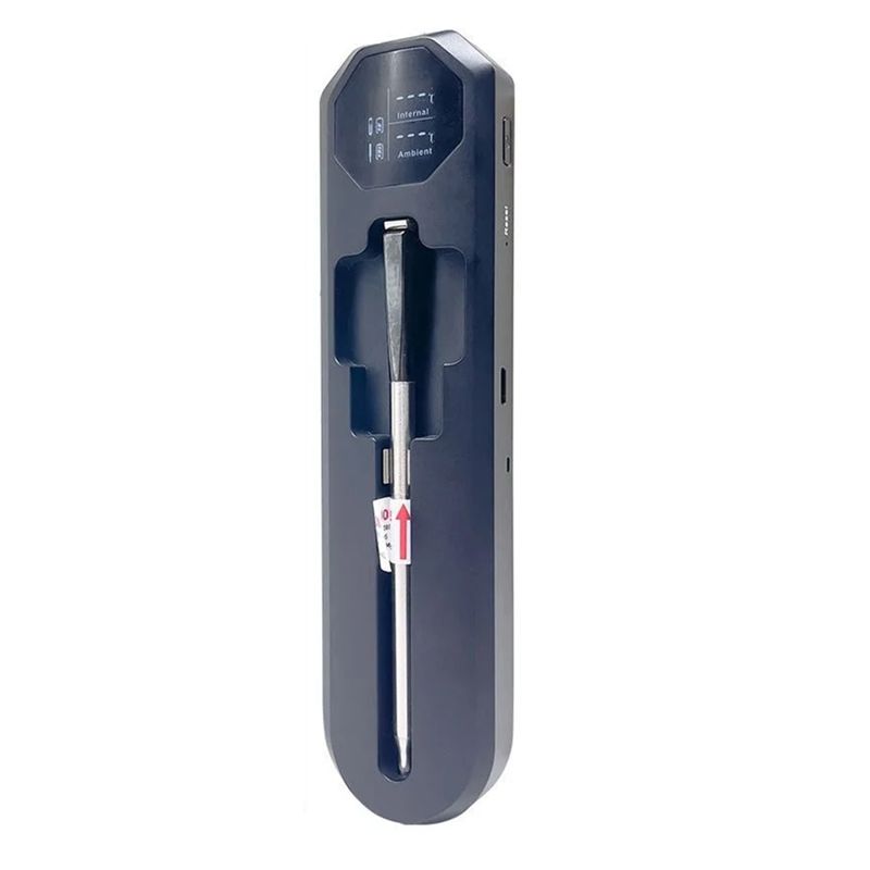 

ABJI-Wireless Digital Meat Thermometer IPX7 Waterproof Meat Thermometer Grill BBQ Oven Cooking Meat Thermometer