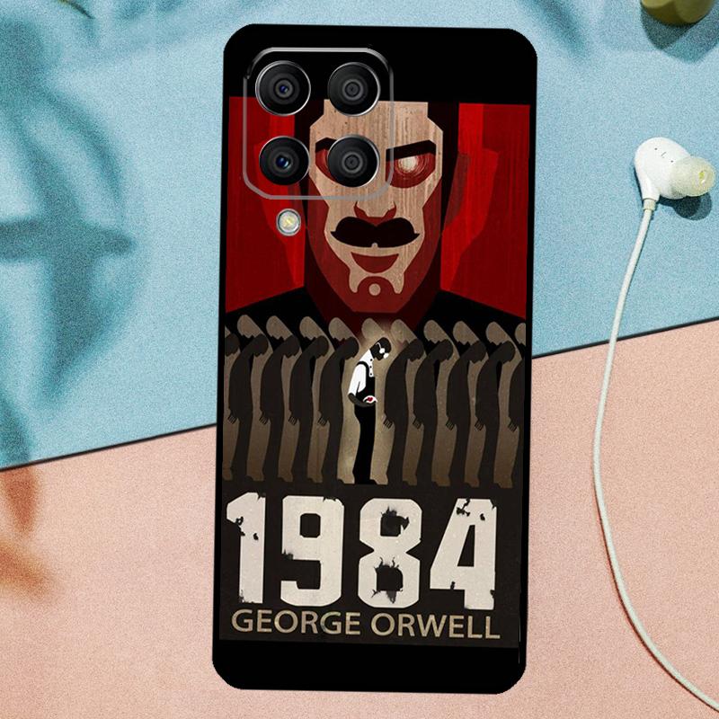 1984 George Orwell For Samsung Galaxy M53 M33 M11 M21 M31 M12 M13 M14 M15 M35 M34 M54 M32 M52 M06 M16 M55 Case