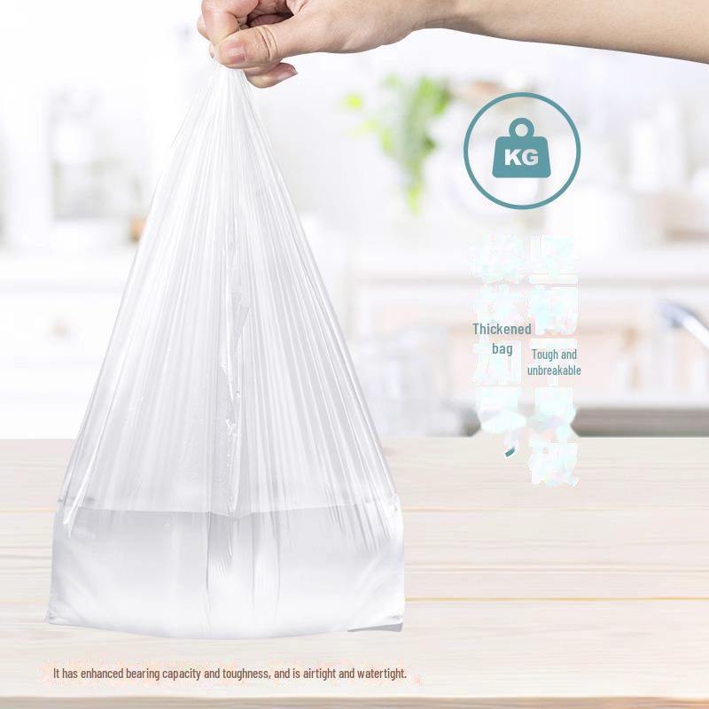 Household Vest-Style Plastic Fresh-Keeping Bags - Disposable and Reusable In Various Sizes for Kitchen and Refrigerator Food Storage