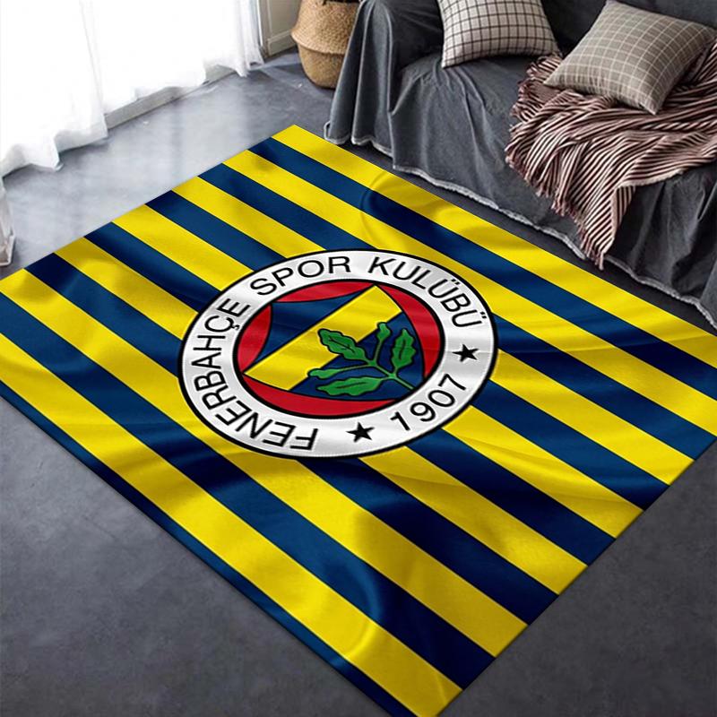 Fenerbahe Sk Dywanik Dywan do Salonu Sypialni Domu Dekoracja Sofy Dzieci Zabawa Antypoślizgowa Mata Podłogowa