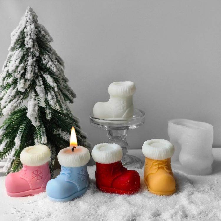 Craft Silicone Moulds Candle Making Molds Christmas Series Soap Crafting Moulds Resin Project Moulds Silicone Texture