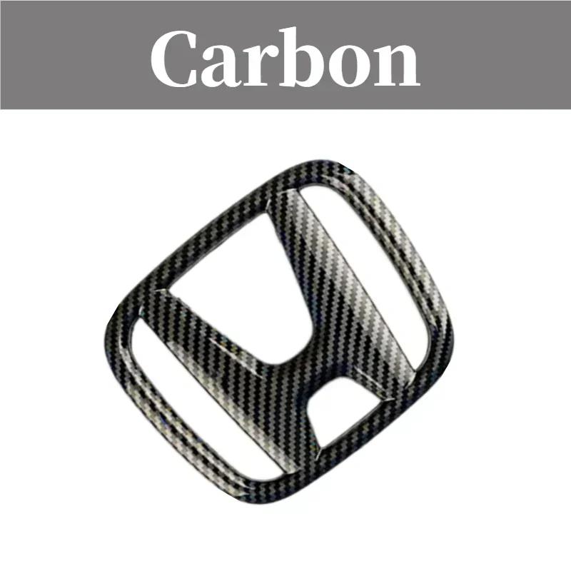 

ABS Cars Logo Front Grille Rear Trunk Emblem for Honda Accord Civic Type-R CRV HRV FIT Jazz Steering Wheel Stickers Accessories Rear 113x92mm