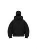 High-Weight Double Hooded Iron Zipper Sweatshirt - Youth Solid Color for Autumn/Winter 
