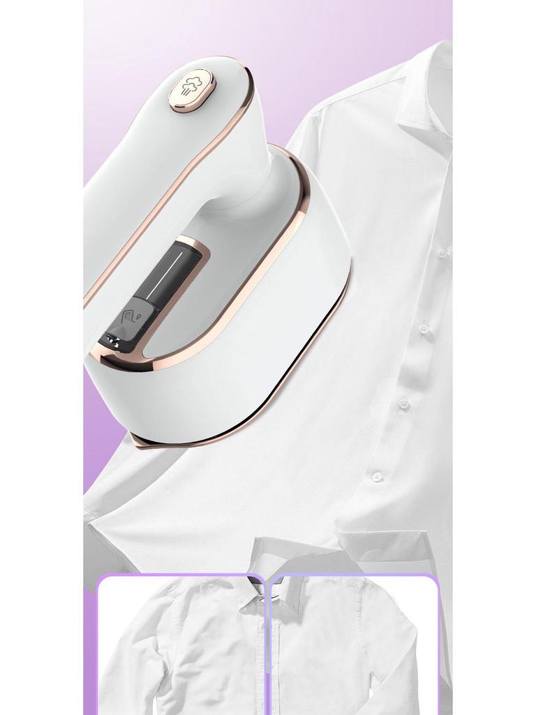 Portable Handheld Steam Iron: Dual-Use, Dry & Wet, Rotatable, Foldable, Travel-Friendly Garment Steamer