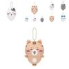 Adorable Plush Toy Charm Japanese Style Jiyi Kawaii Bear And Cat Friends Series Soft Bag Pendant