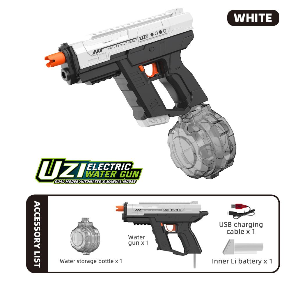 New Electric Water Gun High Pressure Long Range Shoot Automatic Water Absorption M416 Electric Water Gun Children Toy Gift