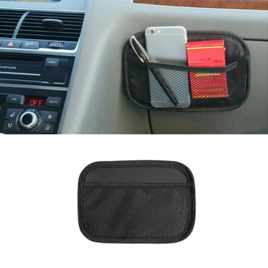 1pcs Car Vehicle Auto Storage Mesh Net Mobile Phone Organizer Bag Holder Pocket