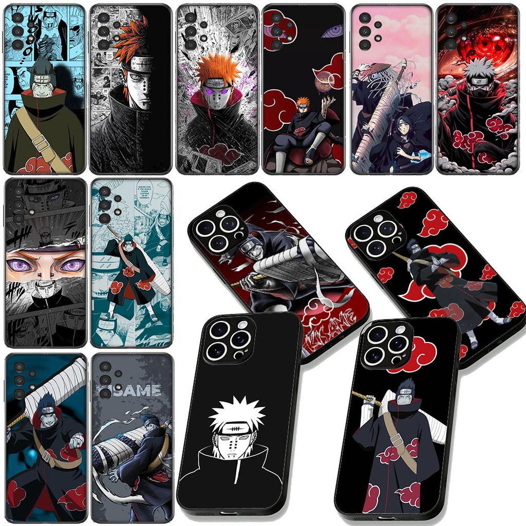 Anime KISAME Narutos Akatsuki Pain Phone Cover for Motorola Moto G86 G14 G35 G34 G45 G55 G67 G75 G85 G24 G15 G54 G57 Power Case