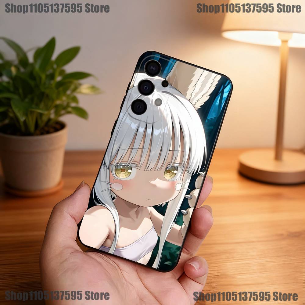 Anime Made In A-Abyss F-Faputa Phone Case For Samsung S25,S24,S21,S22,S23,S30,Ultra,S20,Plus,Fe,Lite,5G Black Cover