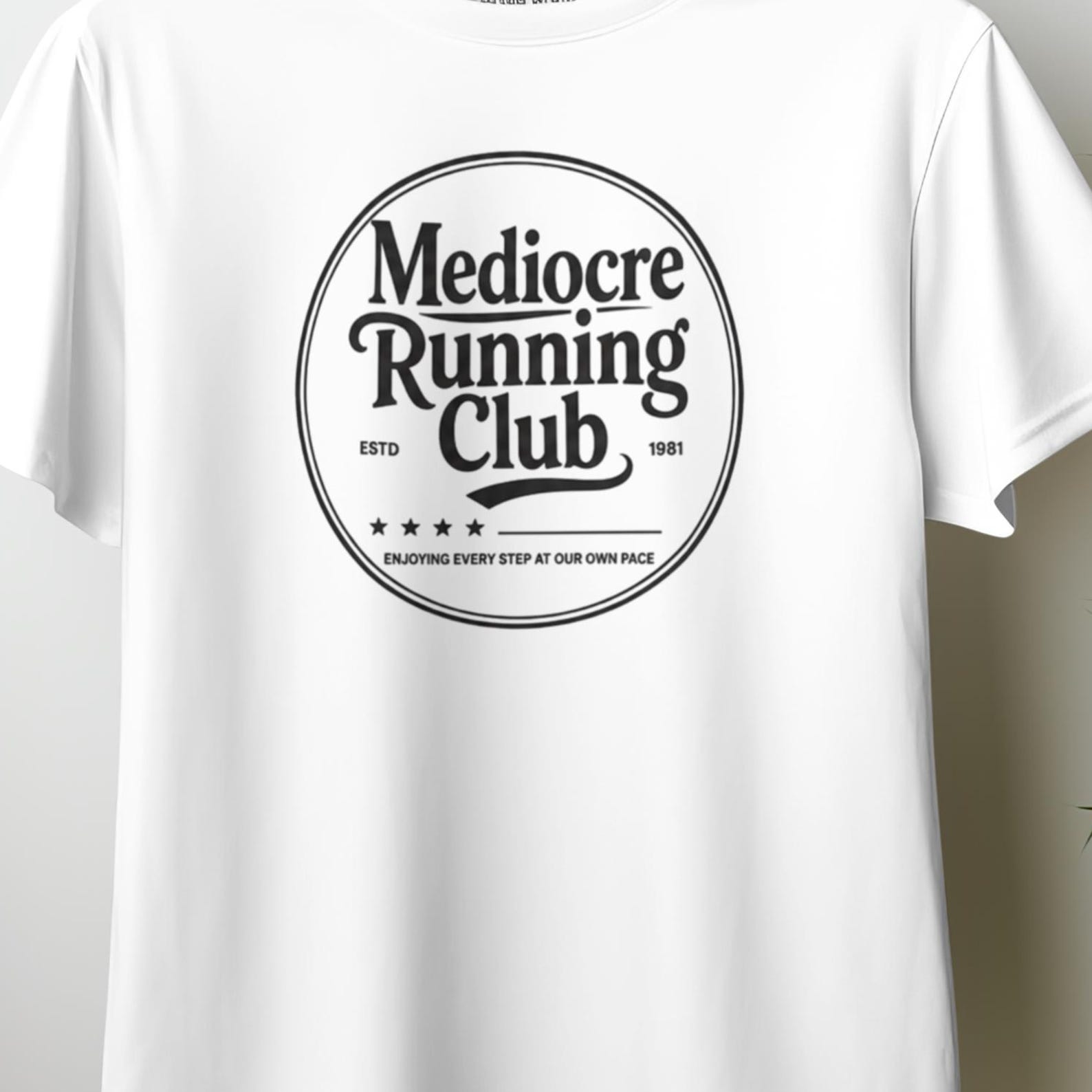 Mediocre Running Club Shirt, Funny Running Tee, Vintage Runner T-Shirt,Slow Pace Club Shirt, Marathon Humor Tee,Jogger Gift, Retro Running12 2XL