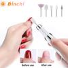 Electric Nail Drill Machine Set Polish Manicure Professional Nail Polishing Tool Pedicure Grinding Equipment Mill for Gel Nail