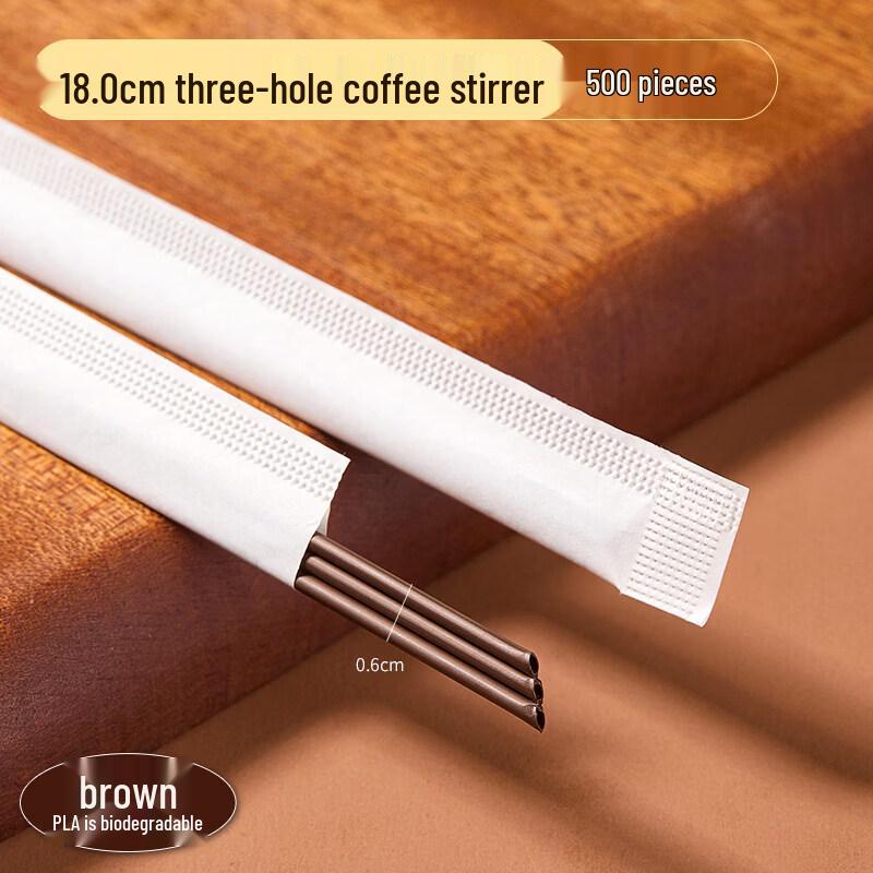 ZISIZ Disposable Plastic Coffee Stirring Sticks