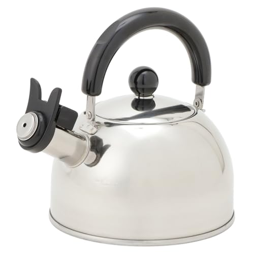 Maruyama Giken Soen MGJP Whistling Kettle, 1.5L SE-16, Induction and Gas Stove Compatible, Stainless Steel, Made in Japan, Tsubame-Sanjo