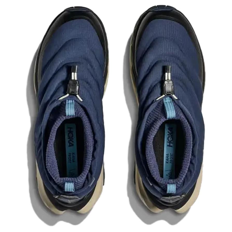HOKA One One Kaha 2 Synthetic Leather, Textile Slip Resistant, Waterproof, And Breathable Hiking Shoes Men's Blue 1155210-MLY