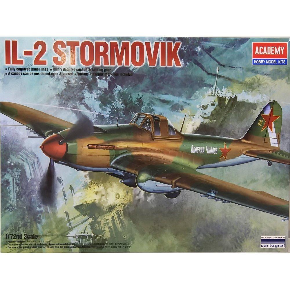 Academy Shturmovik Plastic Model 1/72 IL-2