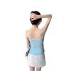 #Vest Small Suspender Women's Niche Print Casual Sweet and Spicy Bottoming Shirt Bow Lace Edge Pure Desire Top