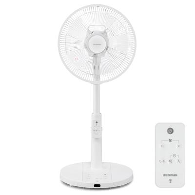 Taupantis IRIS OHYAMA Elektrinis DC 7 vėjo greičio 5 kairės ir dešinės svyravimo baltas [Energijos priemonės] Ventiliatorius, Tylus, Variklis, Greičiai, Mentės, LFD-307LE-W,