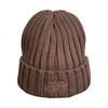 Letter Embroidered Knitted Hat for Women Autumn and Winter Warm Woolen Hat Without Tying The Head and Showing A Small Face  Cold Hat for Men