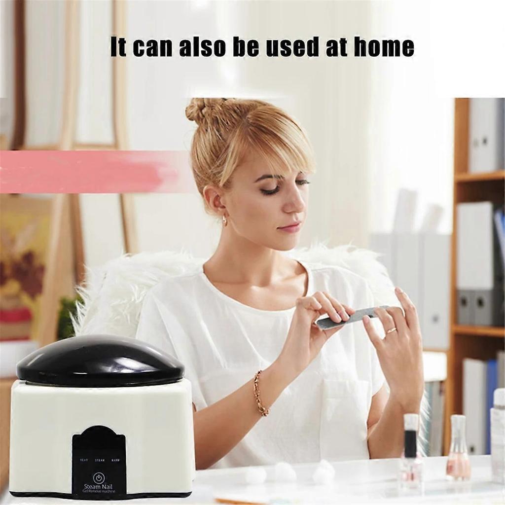 36W Steam Gel Nail Polish Remover Electric Nail Enhancement Tools for Gel Polish Removal