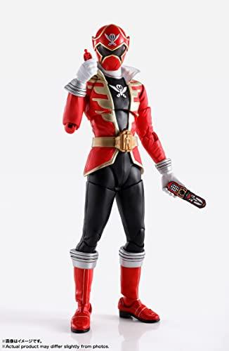 TAMASHII NATIONS S.H.Figuarts (Real Bone Carving Technique) Kaizoku Sentai Gokaiger Gokai Red, Approximately 145mm, PVC & ABS, Painted Action Figure
