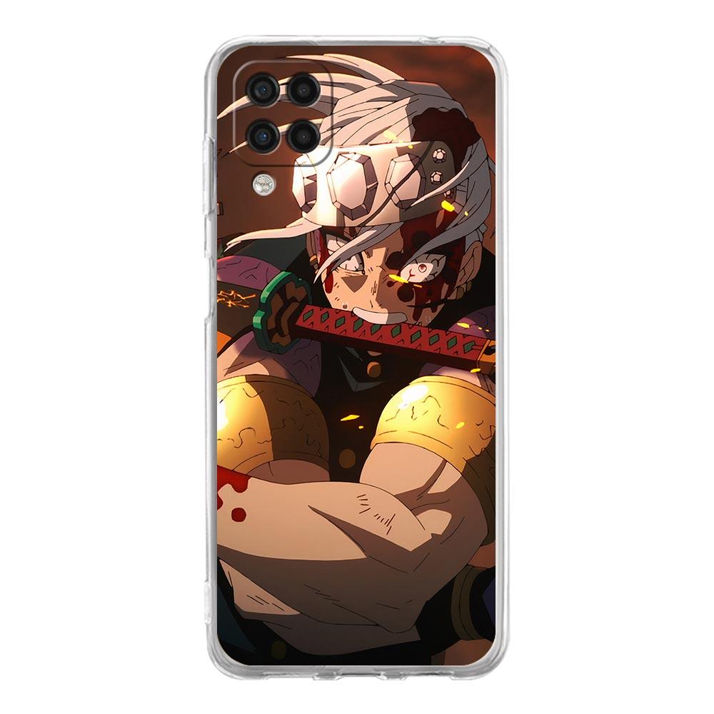 Husa de telefon Demon Slayer Tengen Uzui pentru Samsung Galaxy A51 A71 A21S A12 A11 A31 A41 A03S A13 A33 A73 A53 A52 A32 5G A23