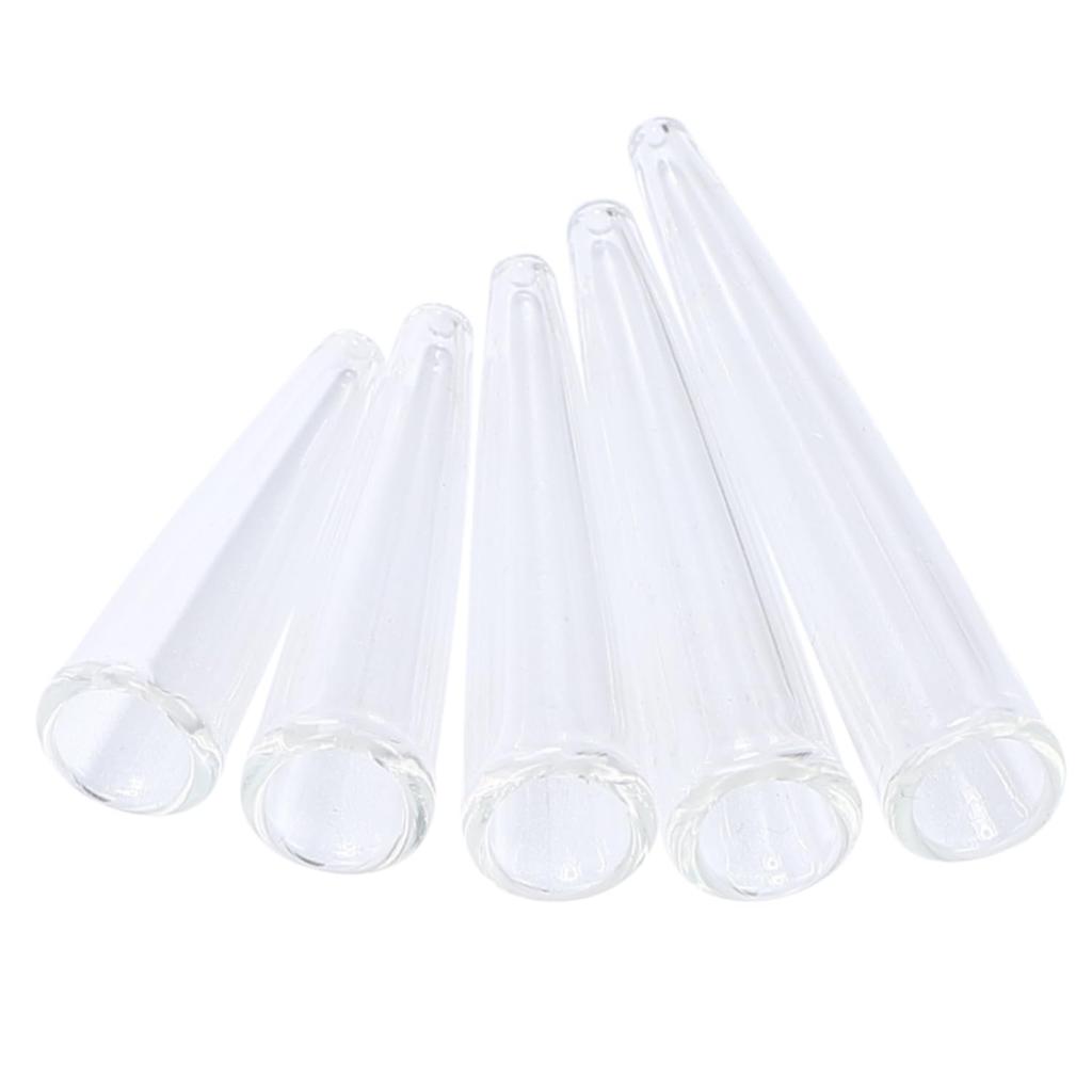 Midorino Herauki Shaping Tool, Heat-Resistant Glass Tubes for Carp Fishing, Set of 5, 5 Sizes, 35mm, 40mm, 45mm, 50mm, 55mm, Inner Diameter 7.5mm