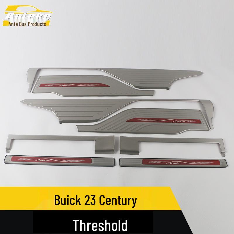 Buick Century 23 Six-Seat Stainless Steel Sill Strip Welcome Pedal Decorative Stickers