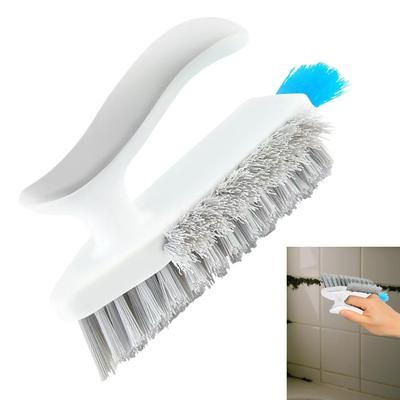 Fensterführung Reinigungsbürste Multifunktional Ergonomischer Griff Spaltenreiniger für Boden Herd Kühlschrank Spüle Lüftung Backofen