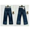 ZYLLO American Style Washed Jeans Niche Chic Blue Denim Wide Leg Pants Straight Trousers