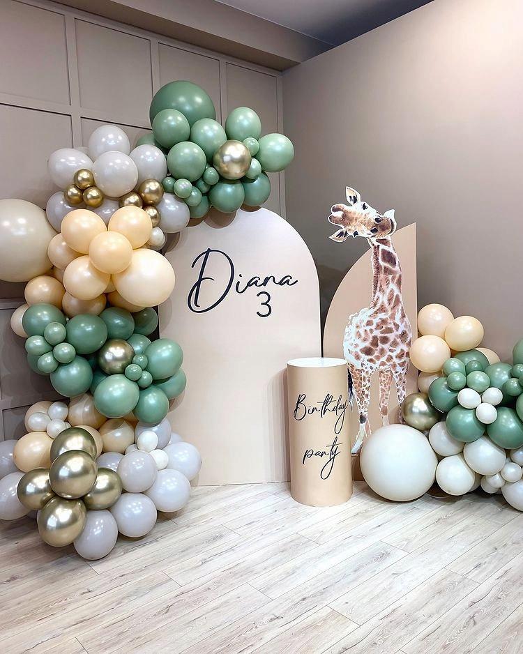 Balloon Garland 117pcs for Wedding Birthday Christening Latex Balloons