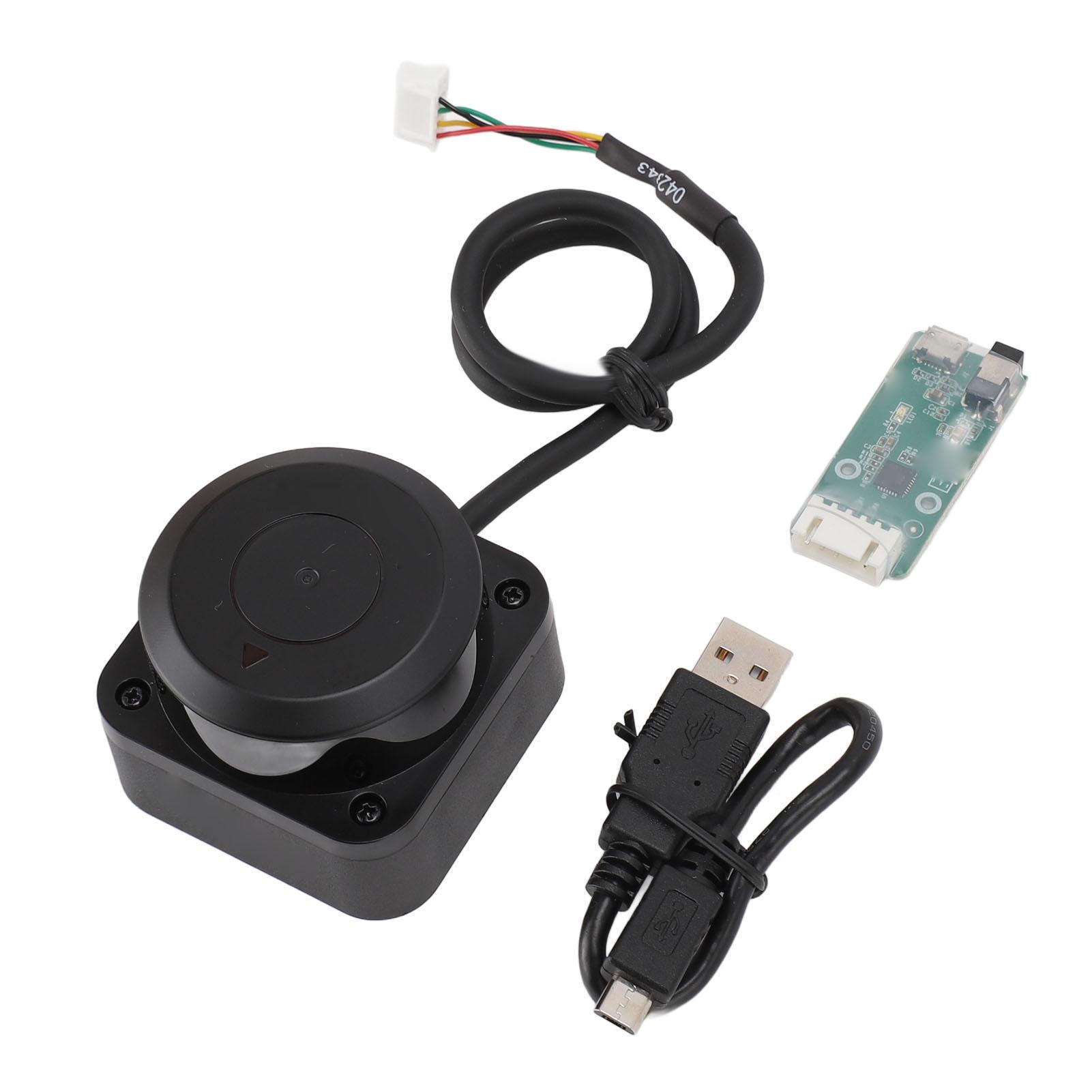 

Лідарний датчик 12 м радіус 360 градусів сканування датчик вимірювання дальності модуль для робота виявлення паркувального місця