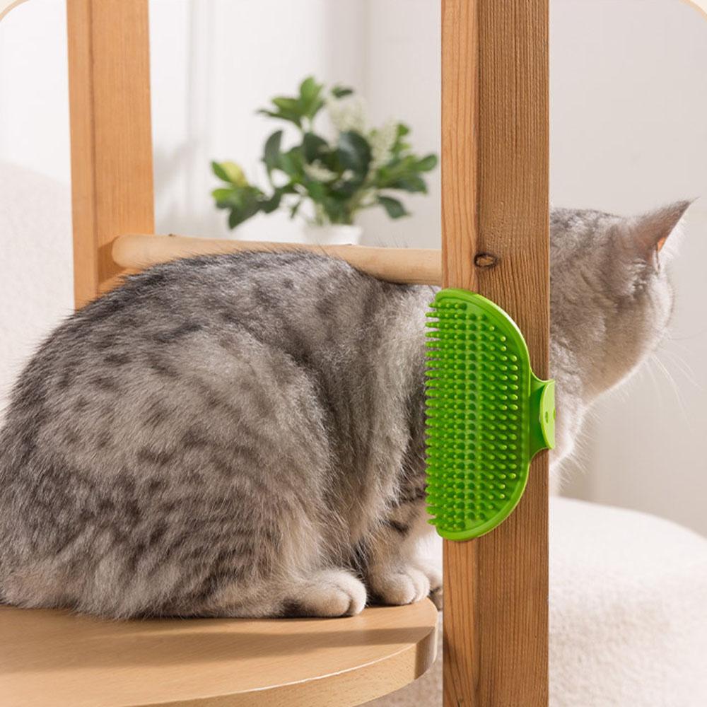Pet Massage Grooming Gloves, Dog Bath Brush, Cat Deshedding Comb - Table Leg Scratch Tool for Hair Removal & Itch Relief