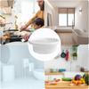 Rotatable Circular Air Vent Louver Soffit Vent with Mesh Ventilation Cover ABS Texture Suitable for Bathroom and Kitchen