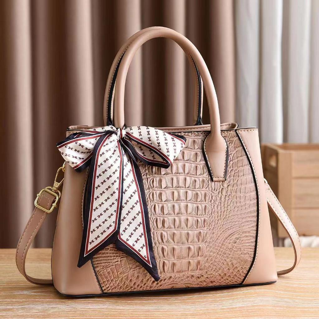 Borse con manico superiore Borsa da donna Modello coccodrillo Borse tote in ecopelle Borse a tracolla Borsa con cerniera Borsa da lavoro Borsa a tracolla vintage da donna