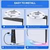 RGB Vertical Cooling Stand for PlayStation PS5 Slim Disc/Digital Edition Console Anti-Slip Base Bracket Holder Game Accessories