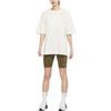 Nike Drop Shoulder Sleeve T Shirt Women's White DX6150-133