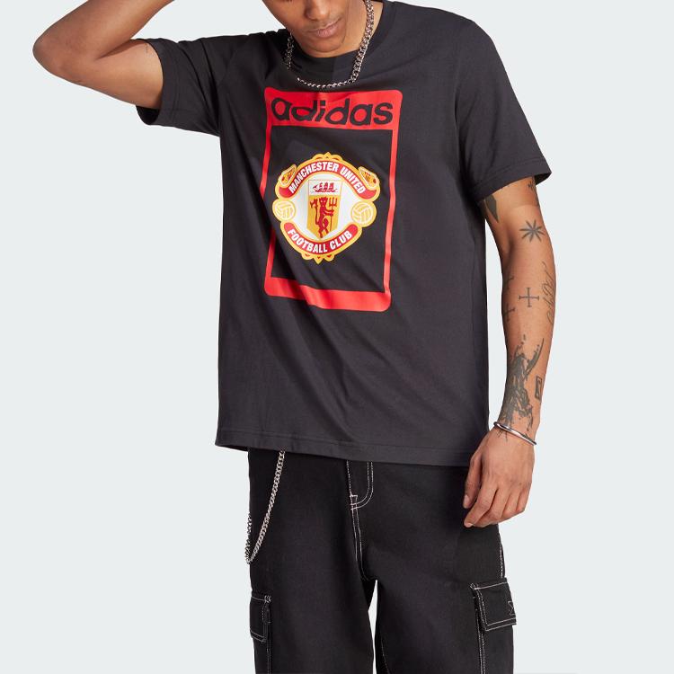 Adidas Originals OG Graphic T Shirts Men's Black Crew Neck Moderate Straight Fit IP5551