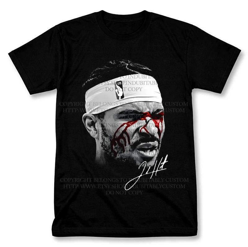 Josh Hart Bloody Face Knicks T Shirt Vintage Style Basketball Fan Tee M